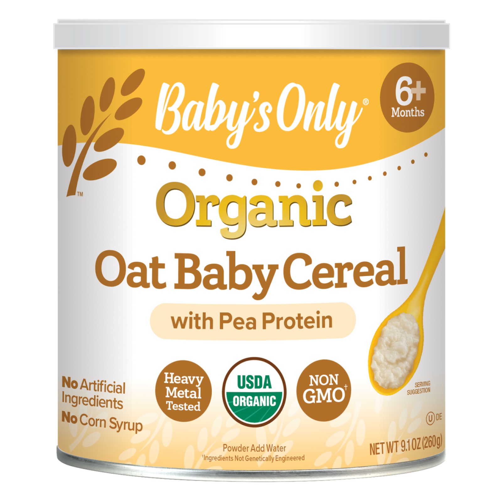 Organic Oat Baby Cereal