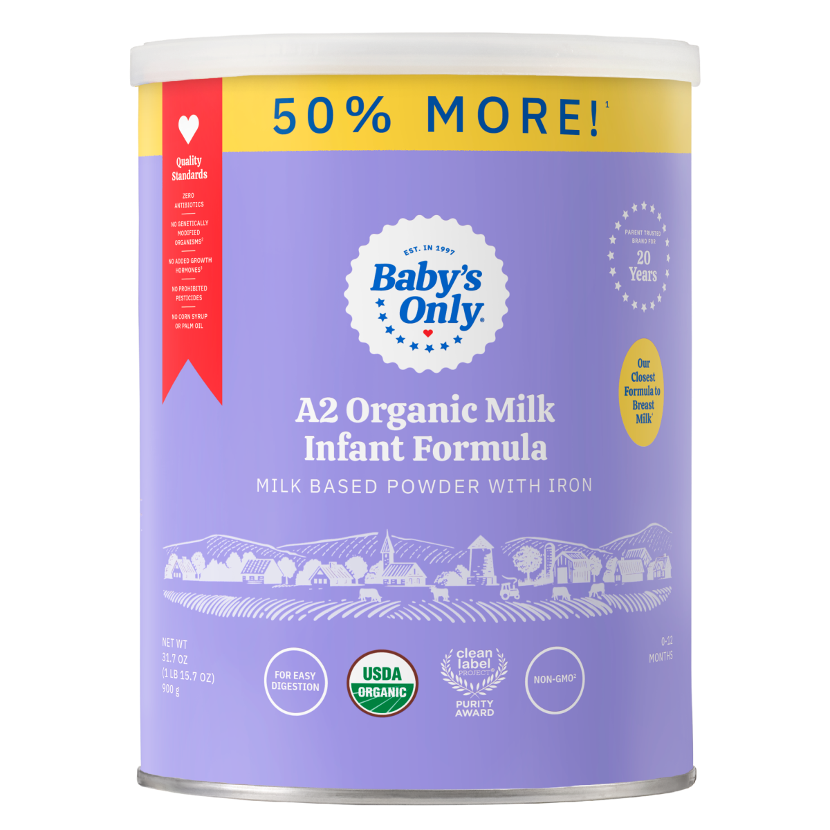 A2 Organic Milk Infant Formula