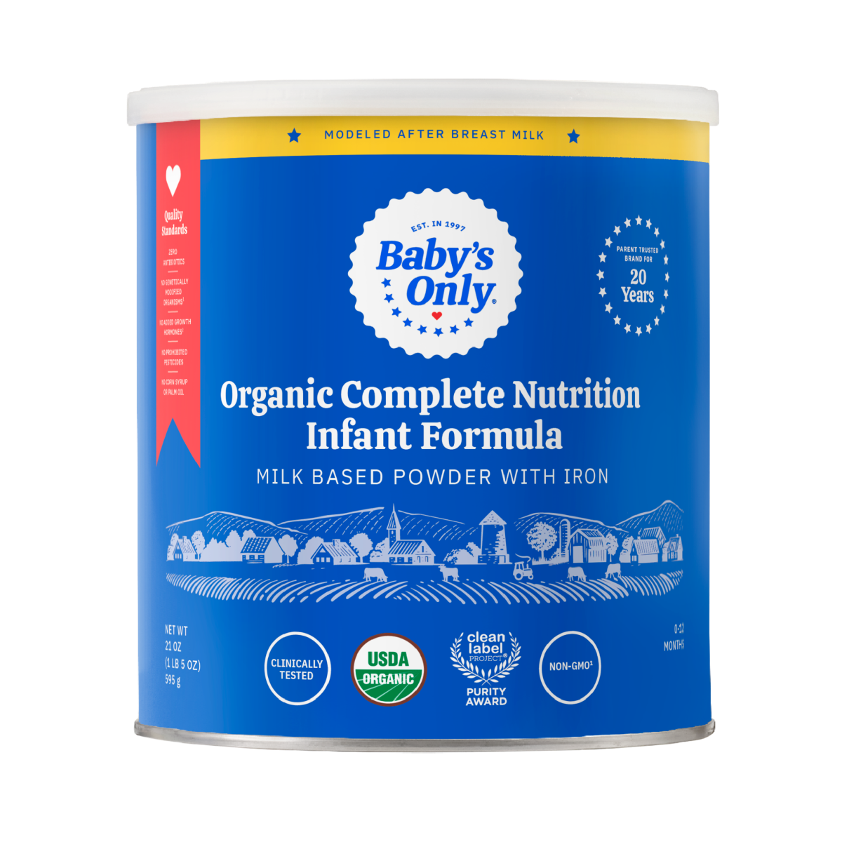 Organic Complete Nutrition Infant Formula