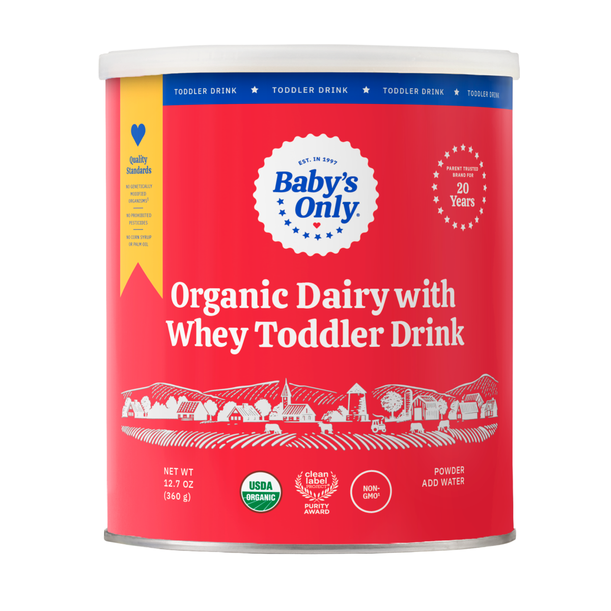 Organic Dairy with Whey Toddler Drink
