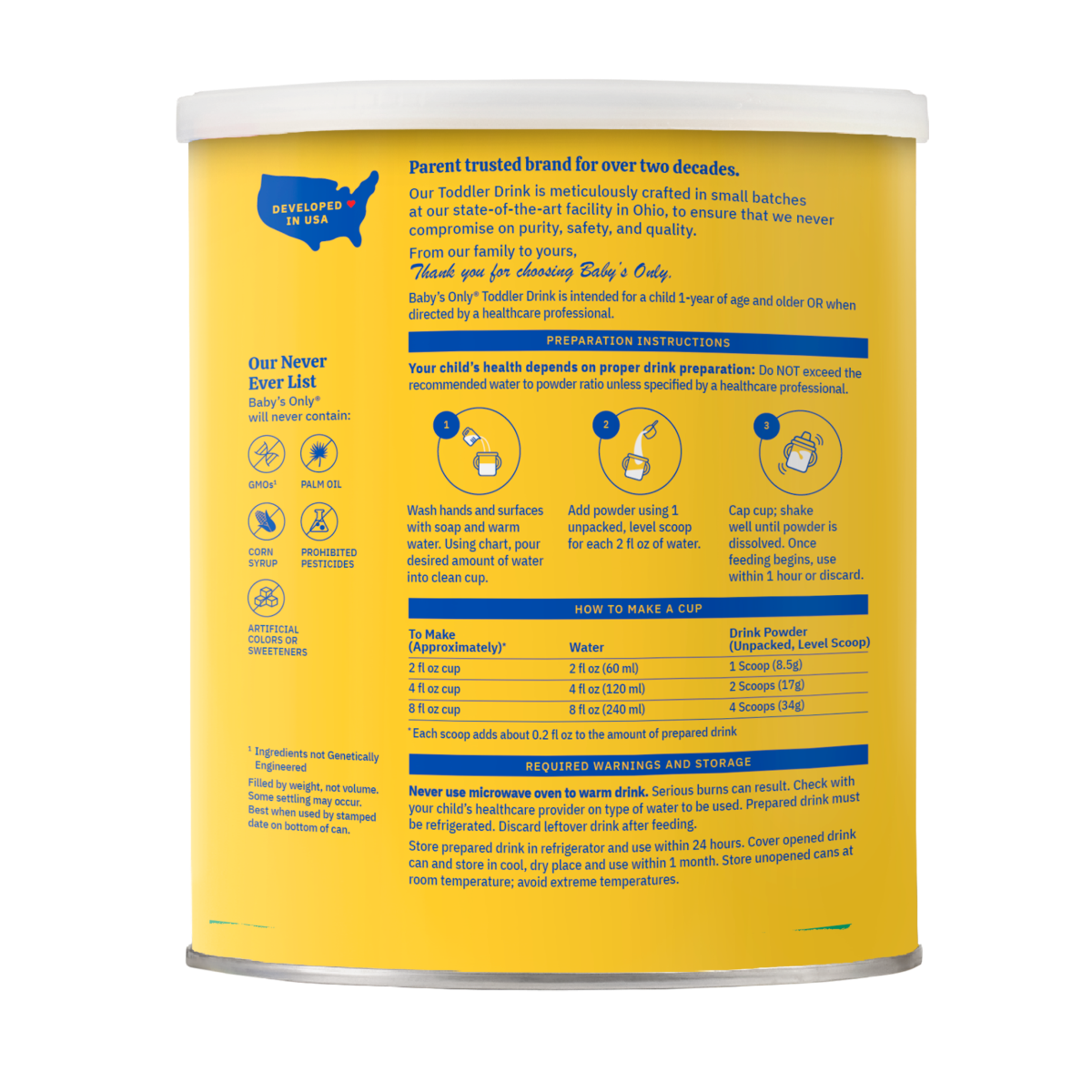 Goat Milk Toddler Drink