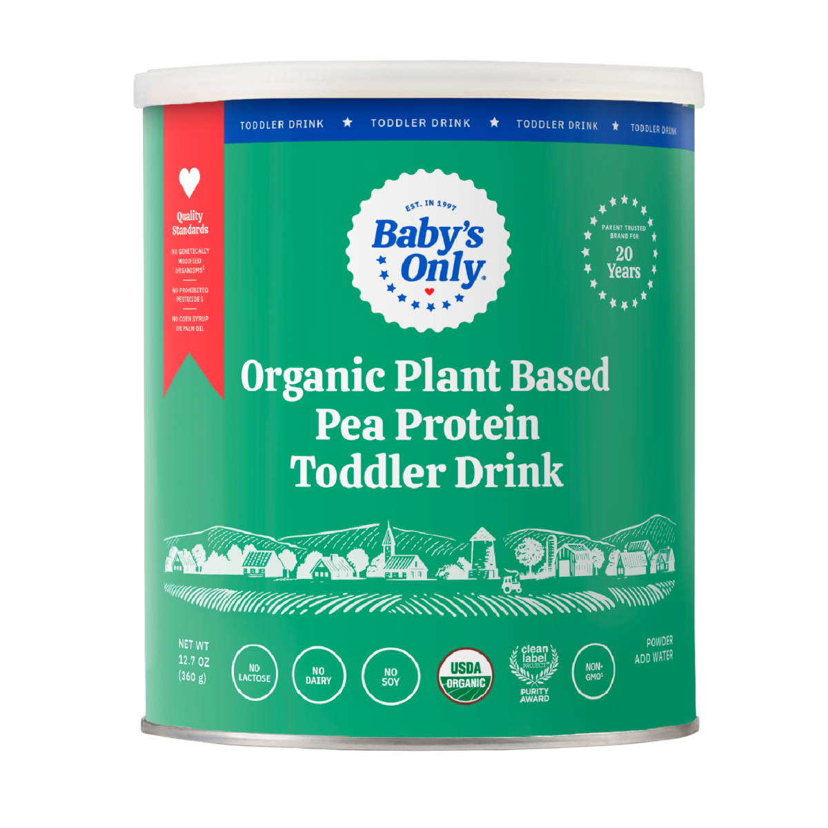 Organic Plant Based Pea Protein Toddler Drink