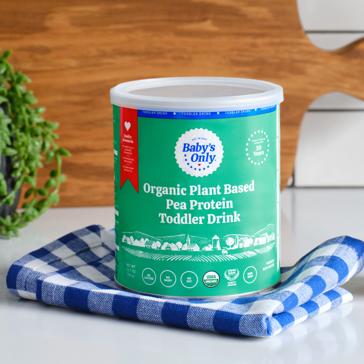 Organic Plant Based Pea Protein Toddler Drink