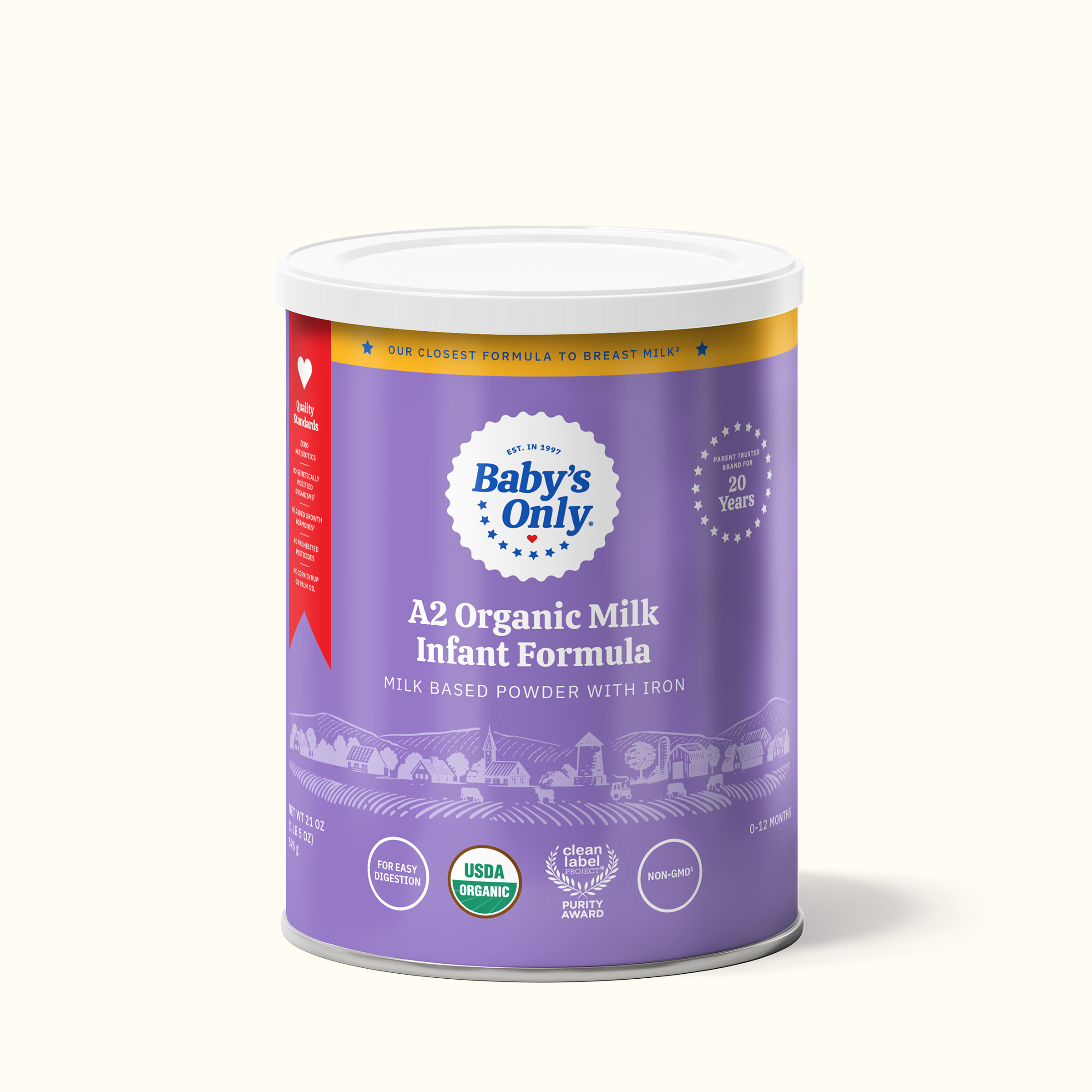 A2 Organic Milk Infant Formula Baby s Only