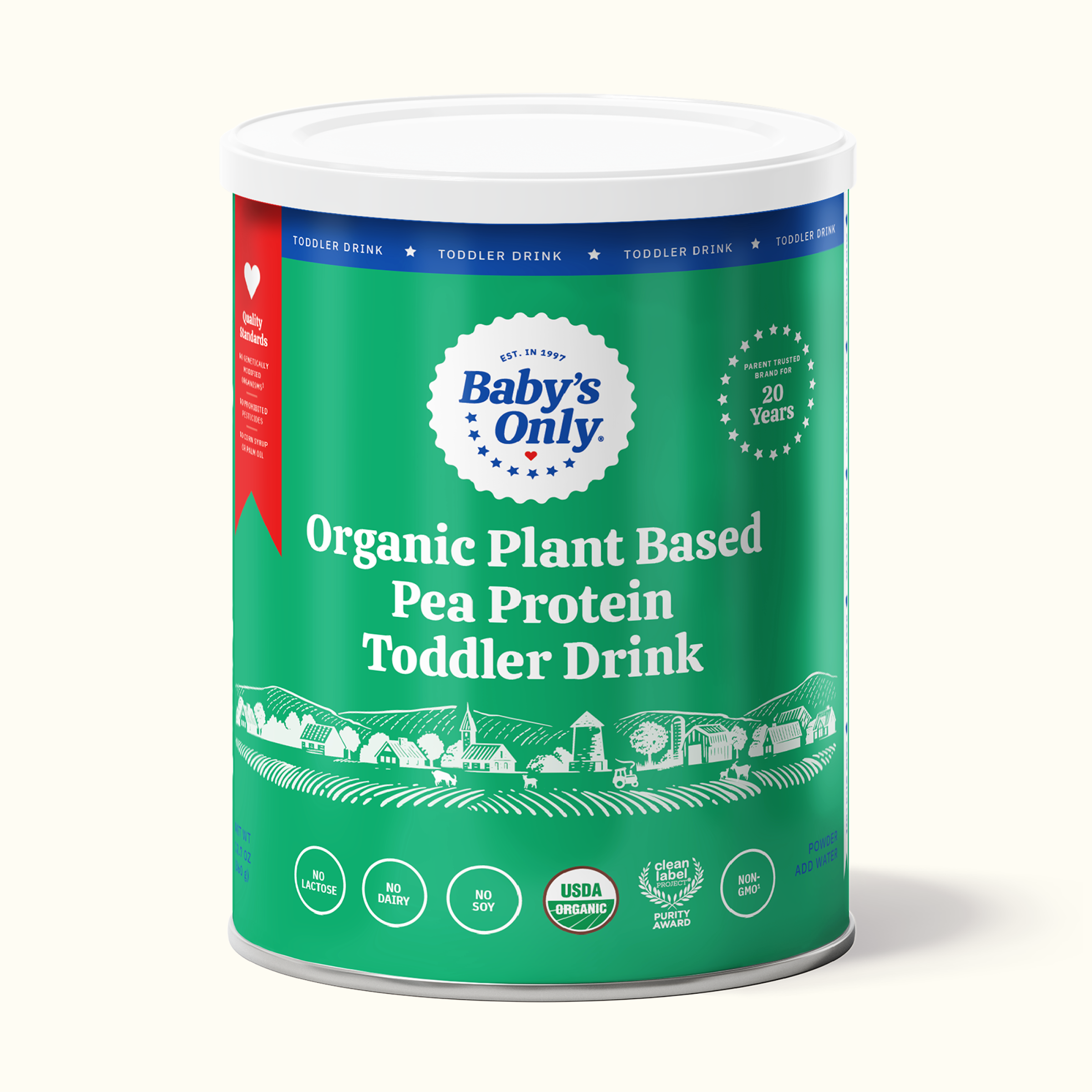 Organic Plant Based Pea Protein Toddler Drink