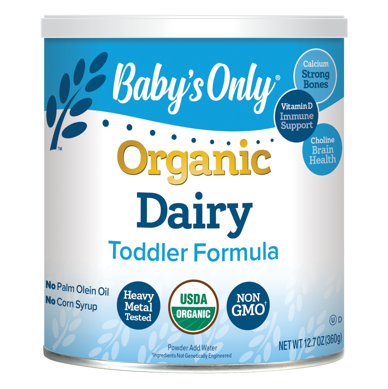 Organic Dairy Toddler Formula