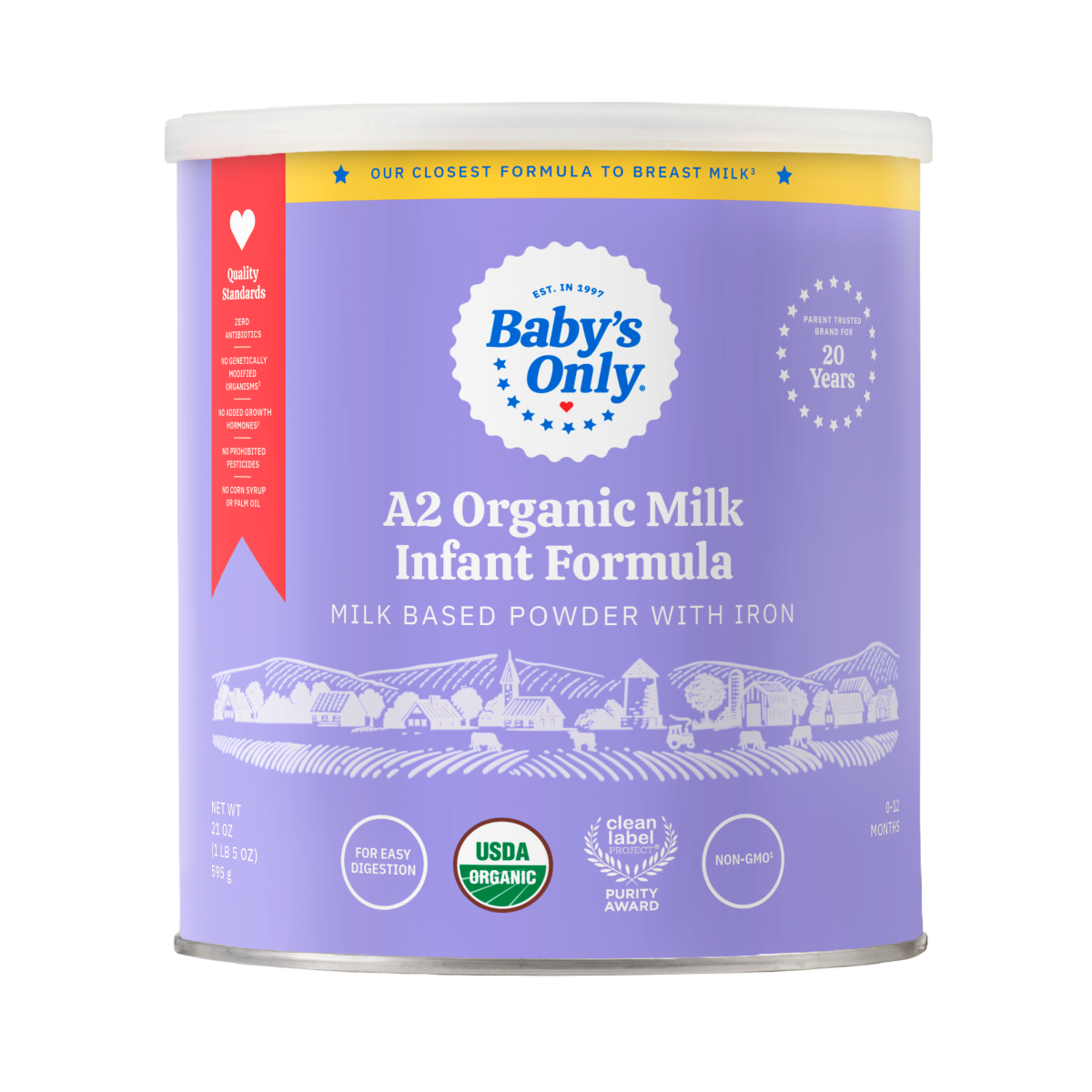Organic Formula For All | Baby's Only