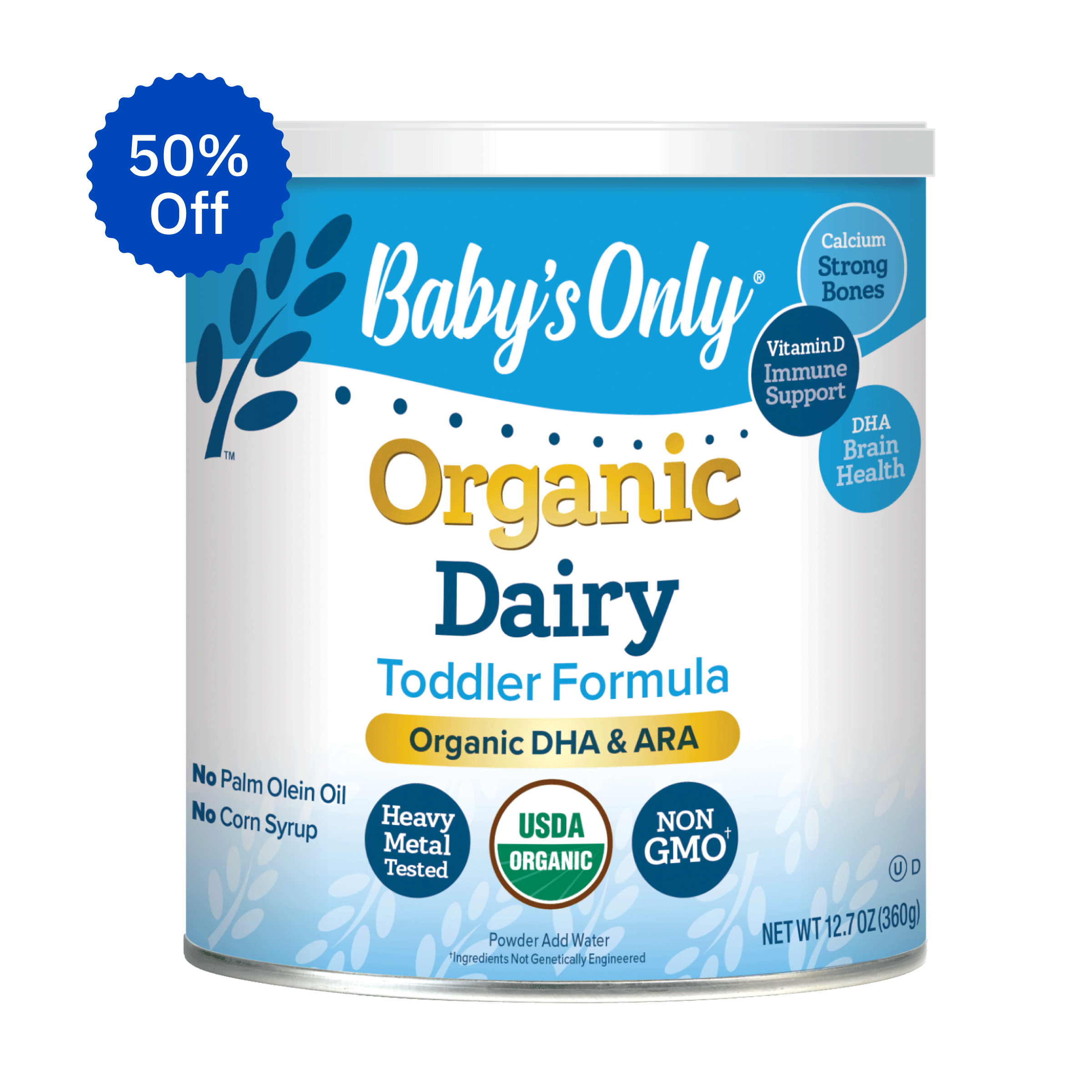 Organic Dairy DHA/ARA Toddler Formula